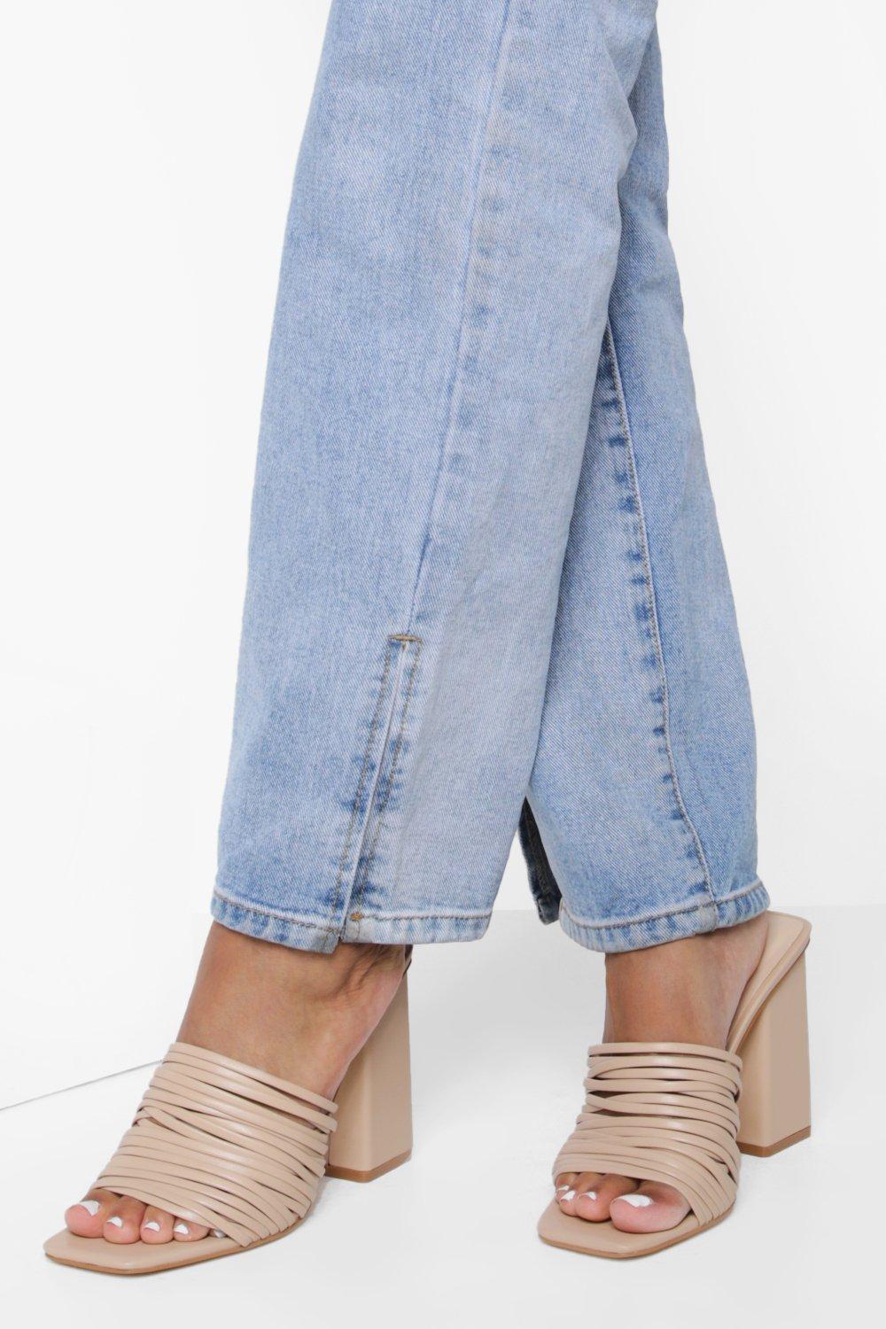 Mules à talons blocs