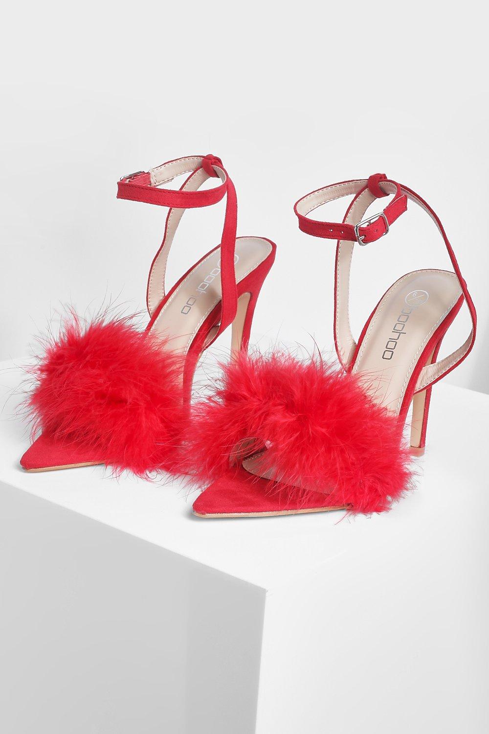 Chaussure avec plume store