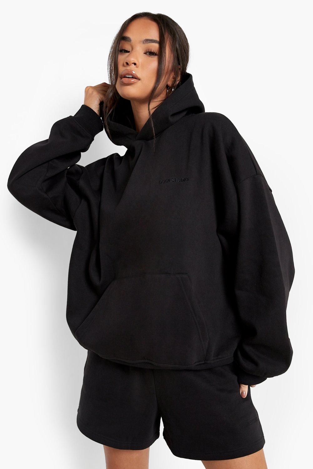 Black Premium Oversized Hoodie