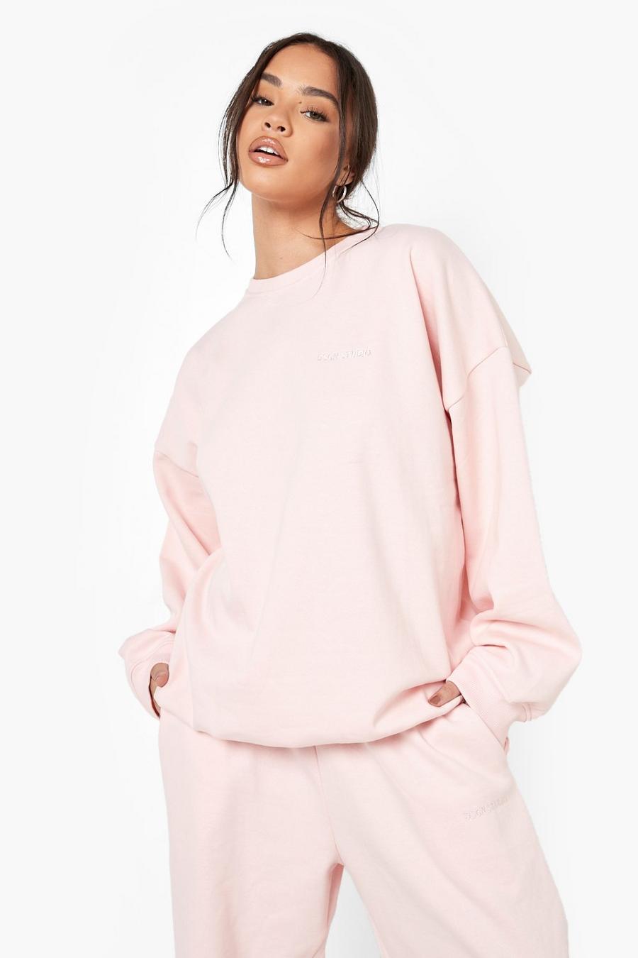 Light pink Oversize sweatshirt  image number 1