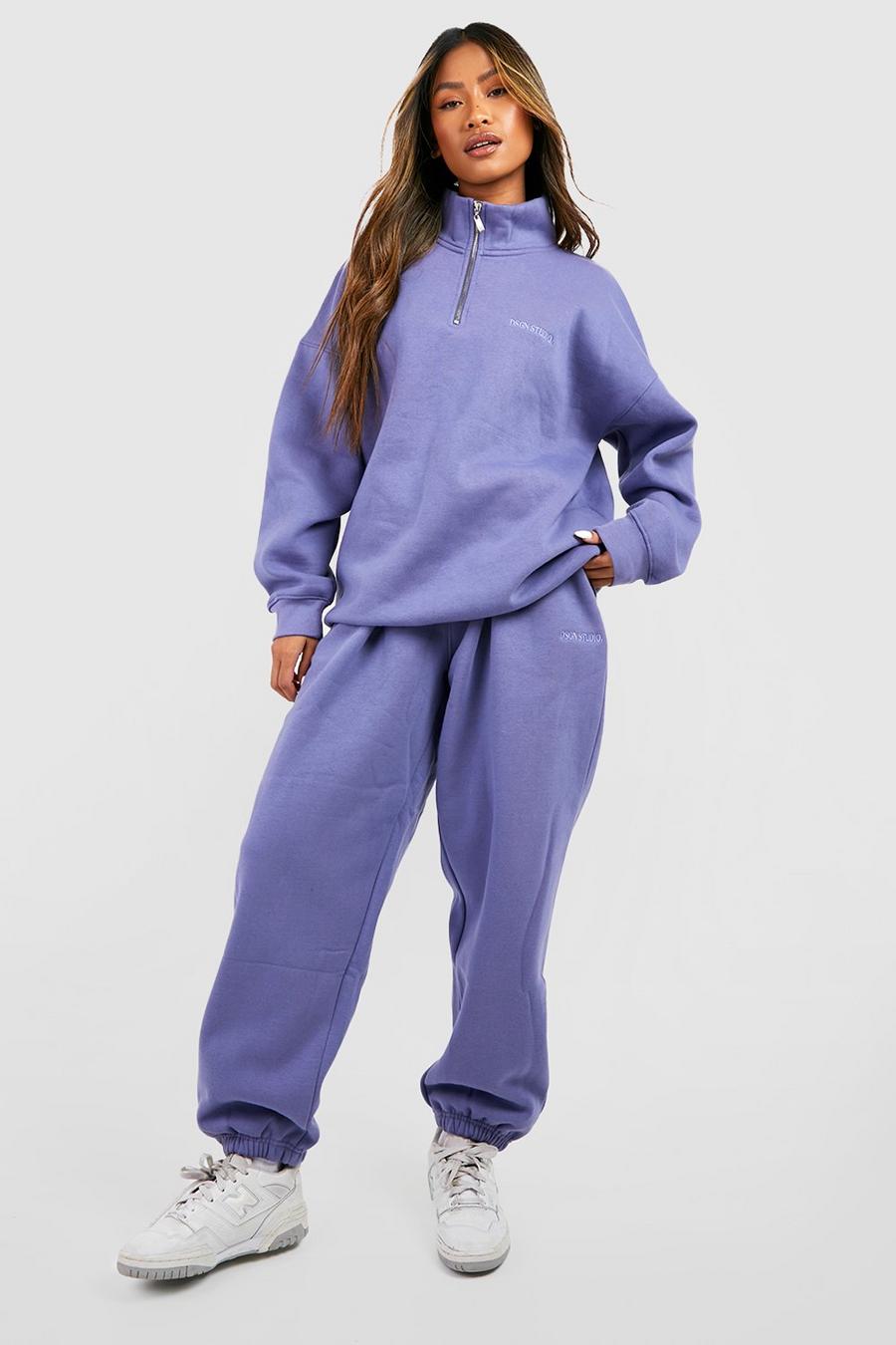 Dusty blue Oversize joggers  image number 1