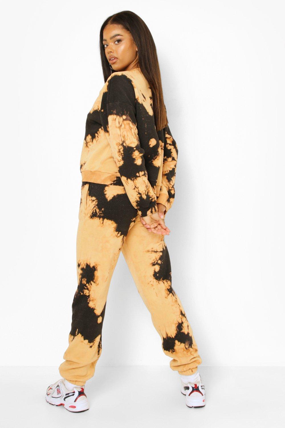 Black best sale bleached joggers