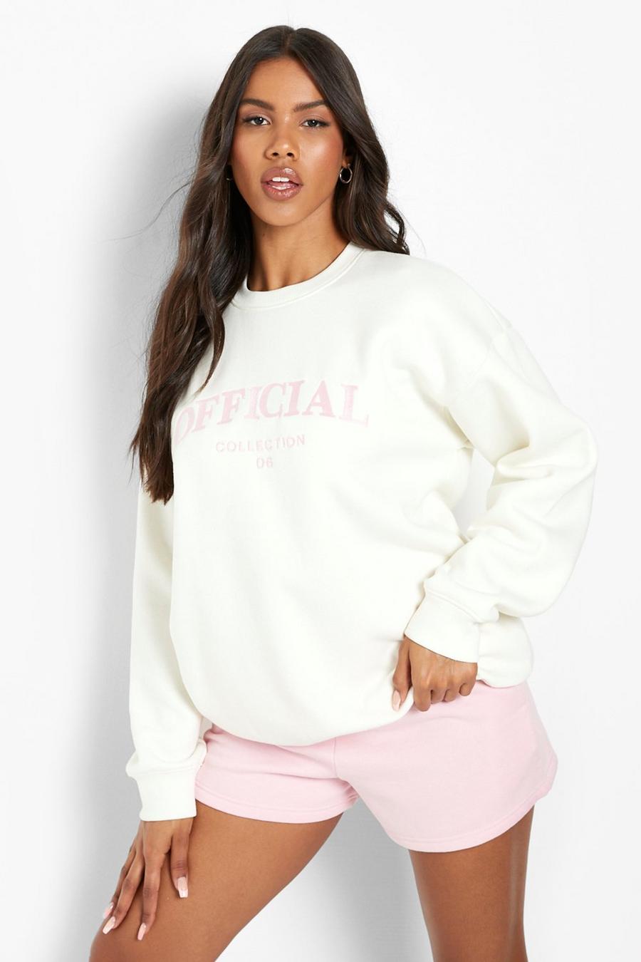 Pink Official Collection Embroidered Short Tracksuit image number 1