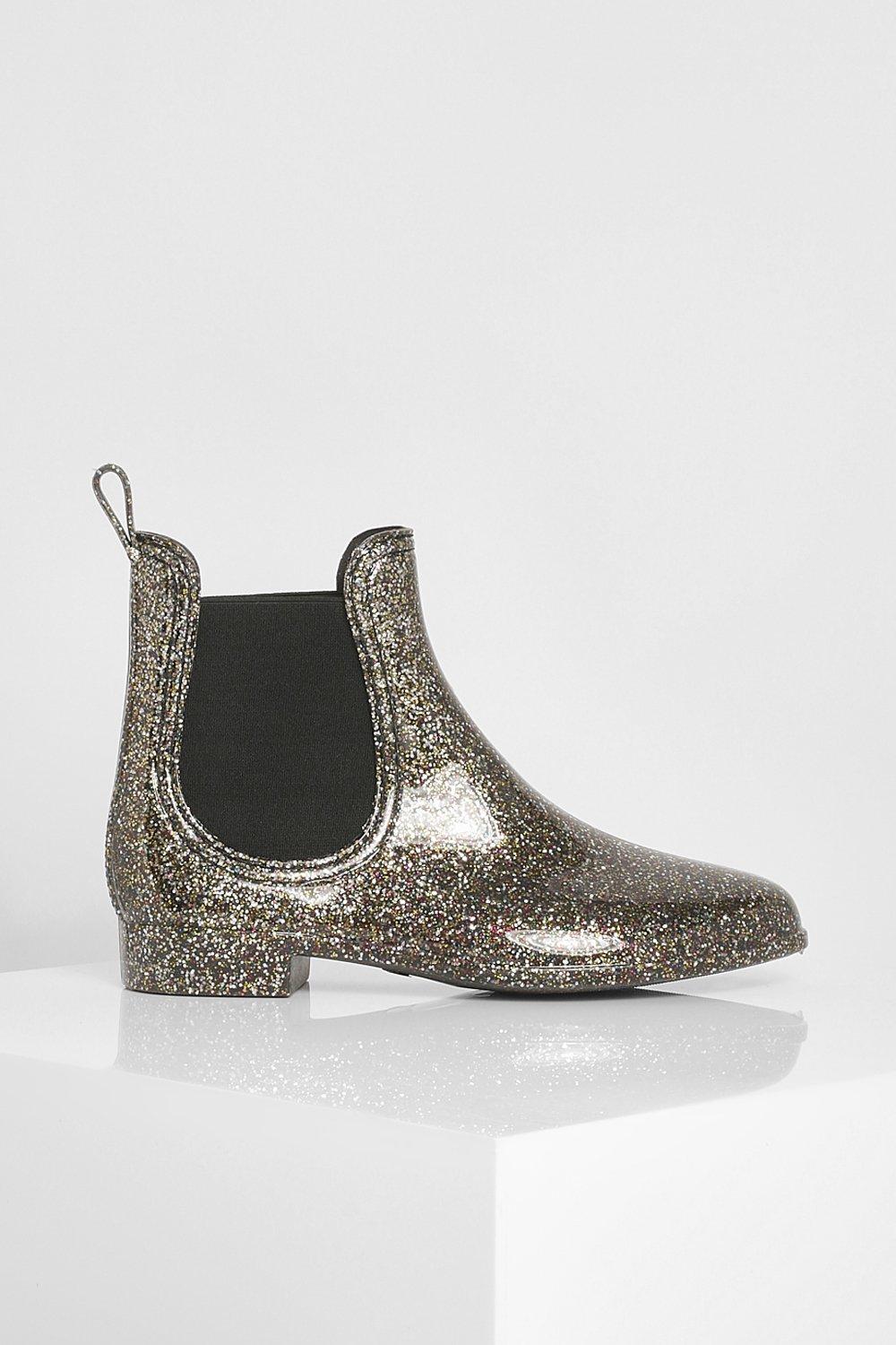 Glitter on sale jelly boots