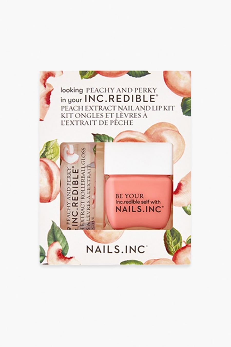 Nails Inc Peachy and Perky Duo, Peach image number 1