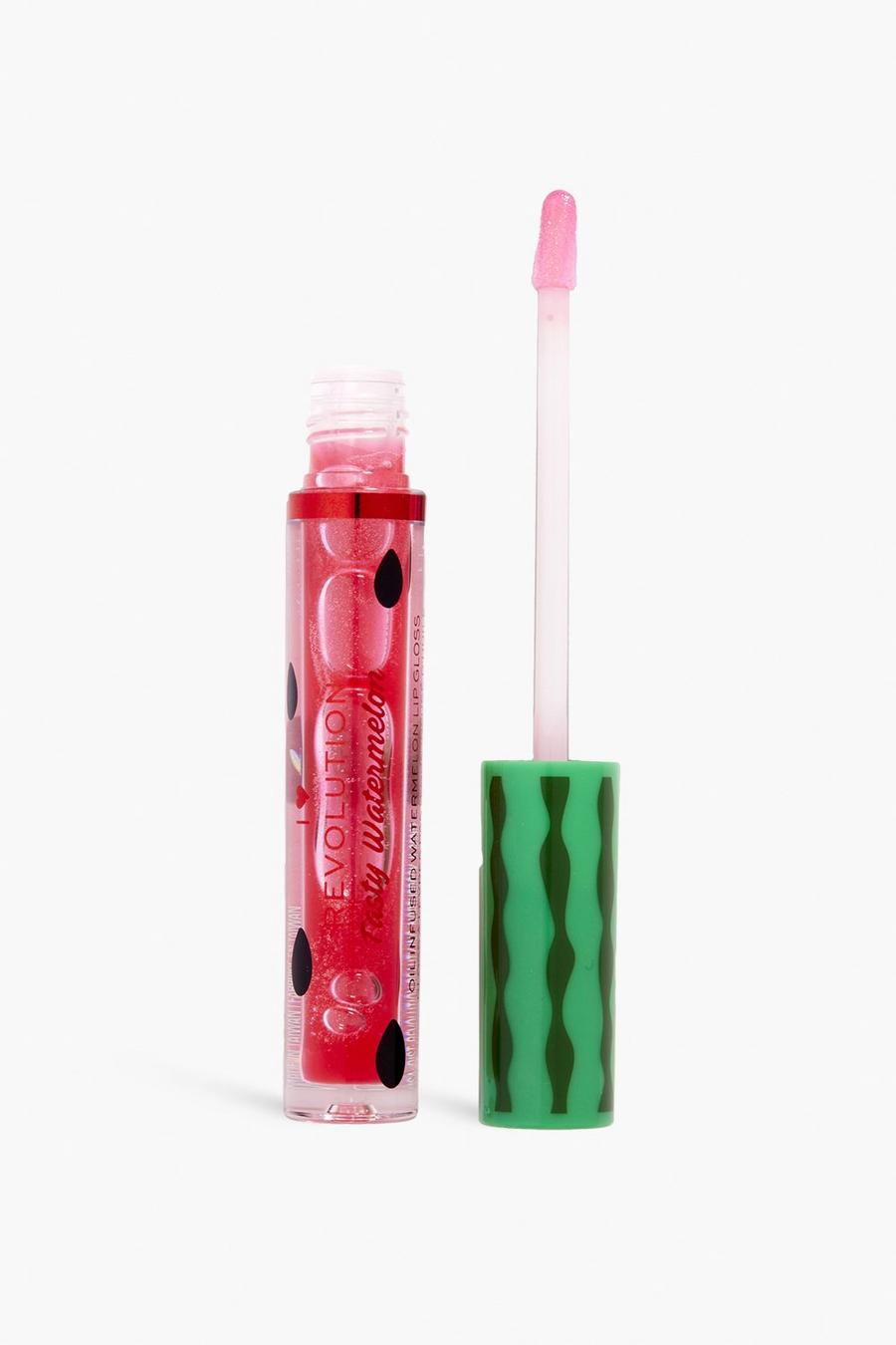Red I Heart Rev Watermelon Lipgloss Slice image number 1