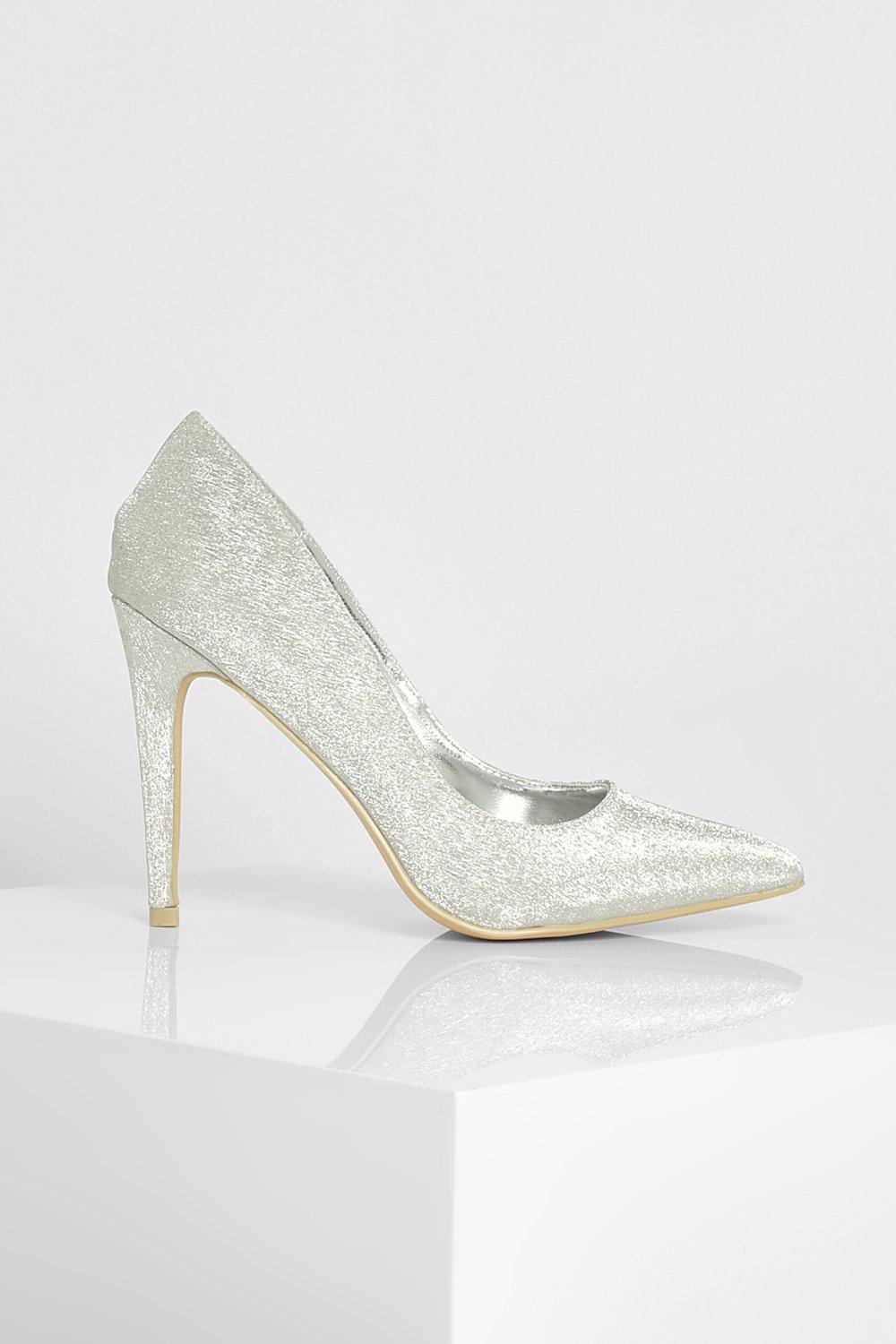 Sparkly court sale heels