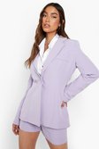 Lilac purple Fitted Tailored Blazer
