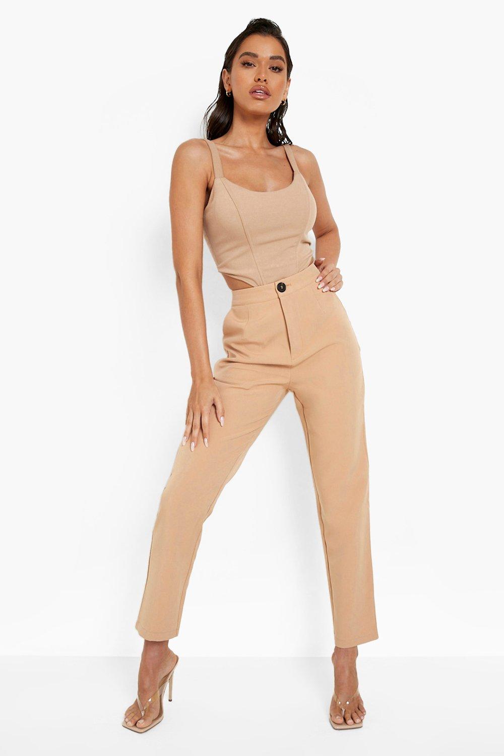 TRAF Autumn Trouser Suits High Waisted Pants Women Fashion Office