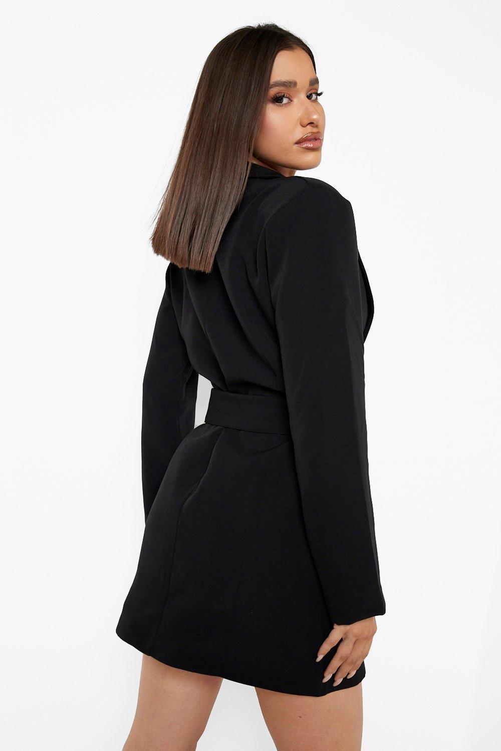 Boohoo jacket hot sale dress