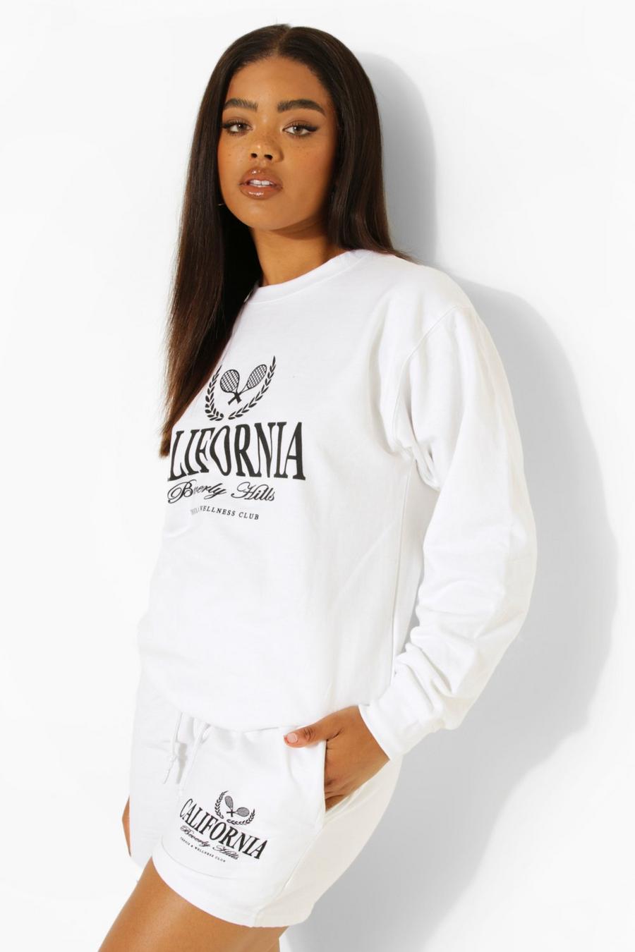 White California Beverly Hills Short Tracksuit image number 1