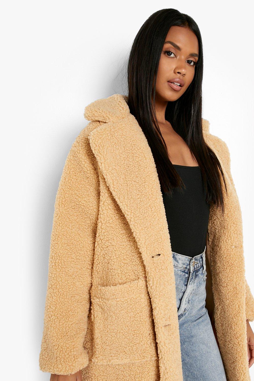 Forever 21 shop teddy coat