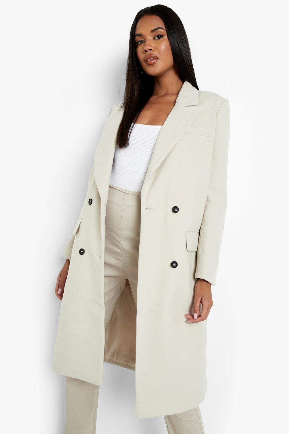 boohoo white coats