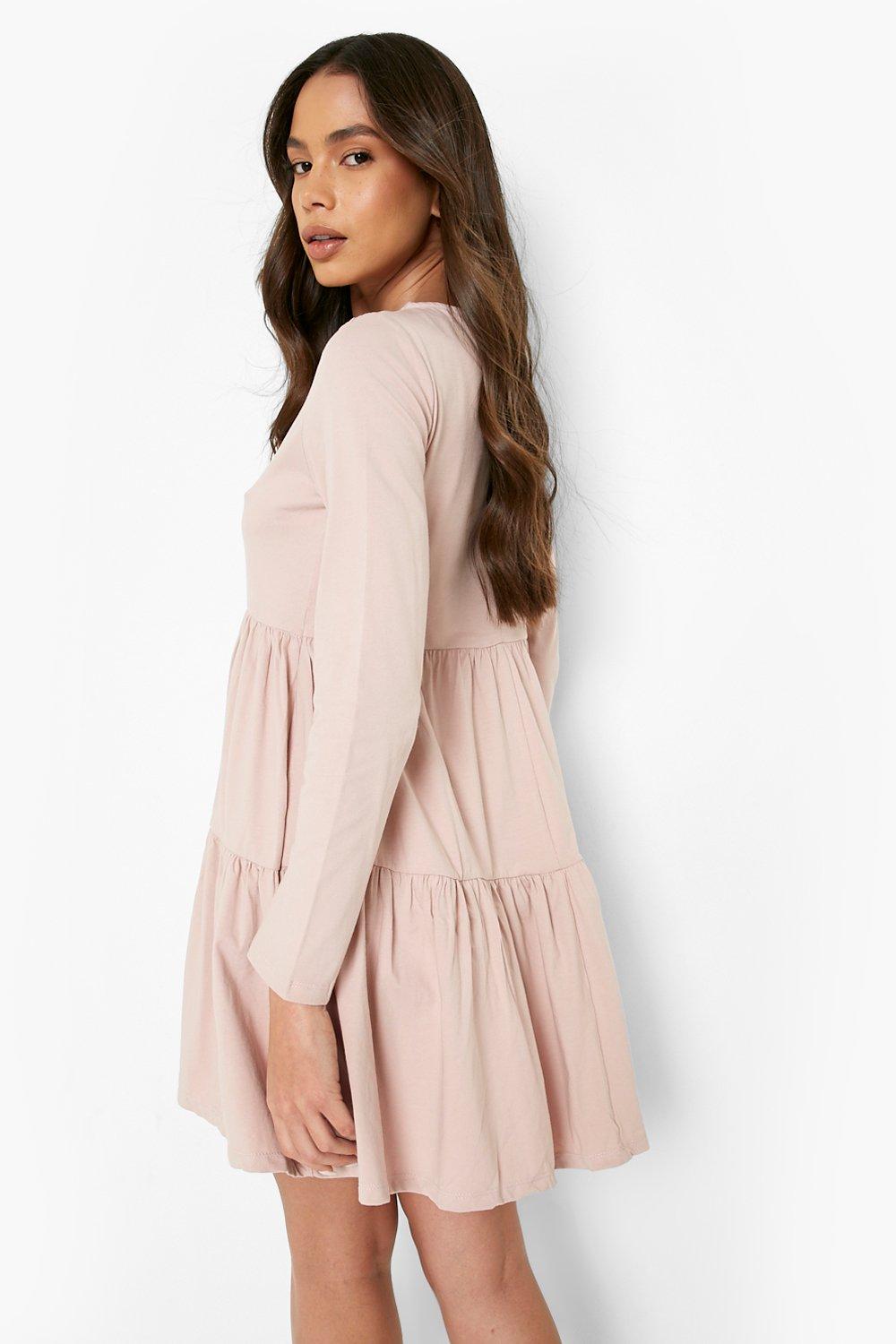 Boohoo smock store dress