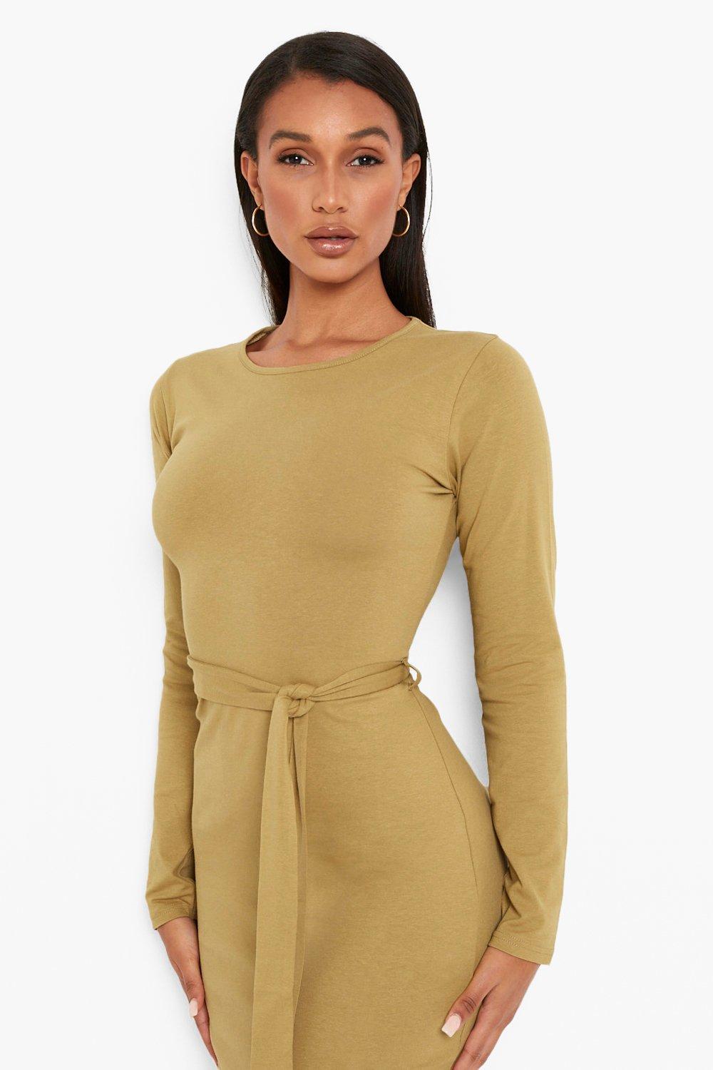 https://media.boohoo.com/i/boohoo/fzz24351_khaki_xl_3/female-khaki-long-sleeve-belted-midi-dress