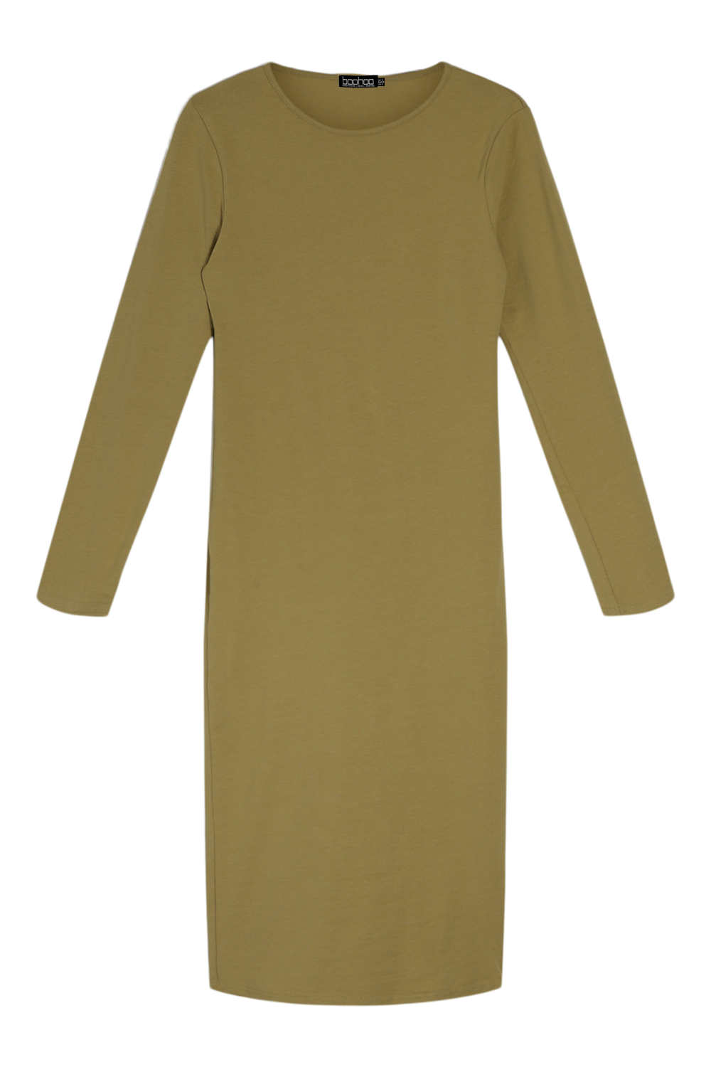 Long sleeve 2025 crew neck dress