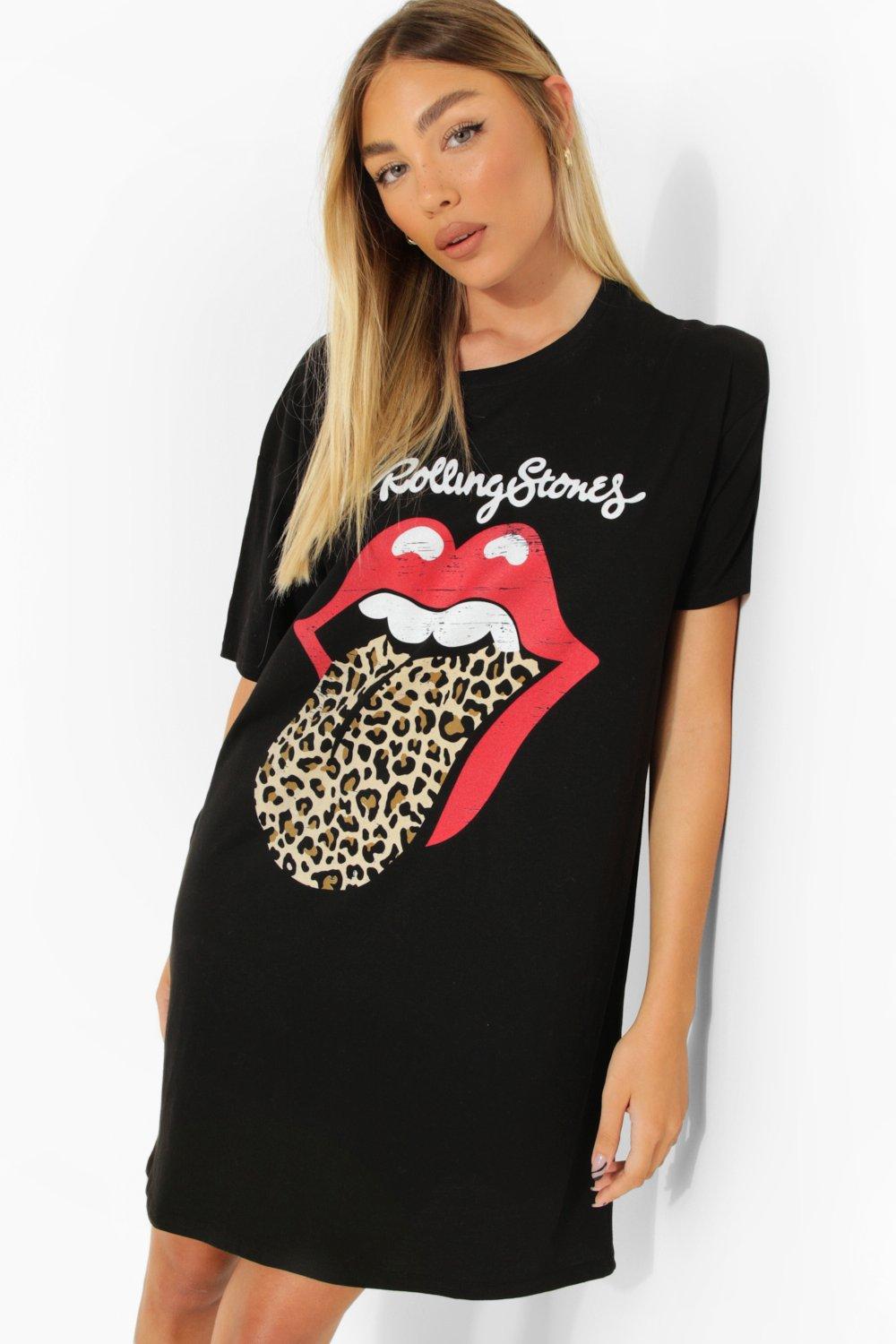 Rolling stones t shirt dress on sale