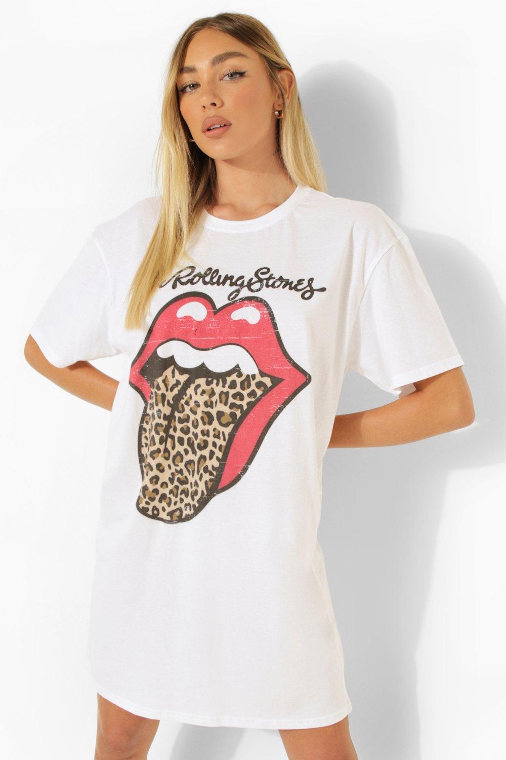 rolling stones t shirt dress