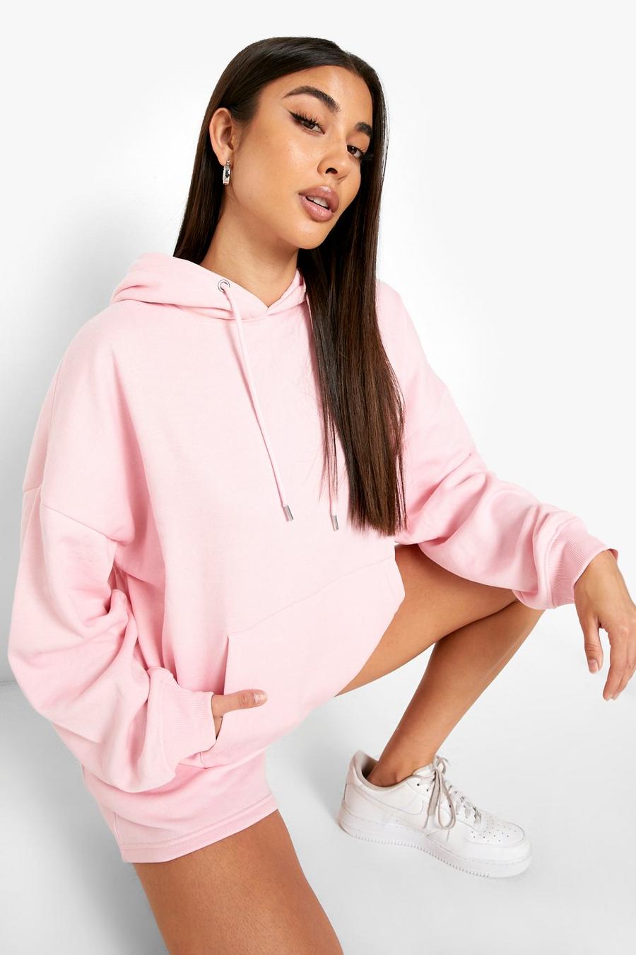 Pink Recycled Oversized Hoodie