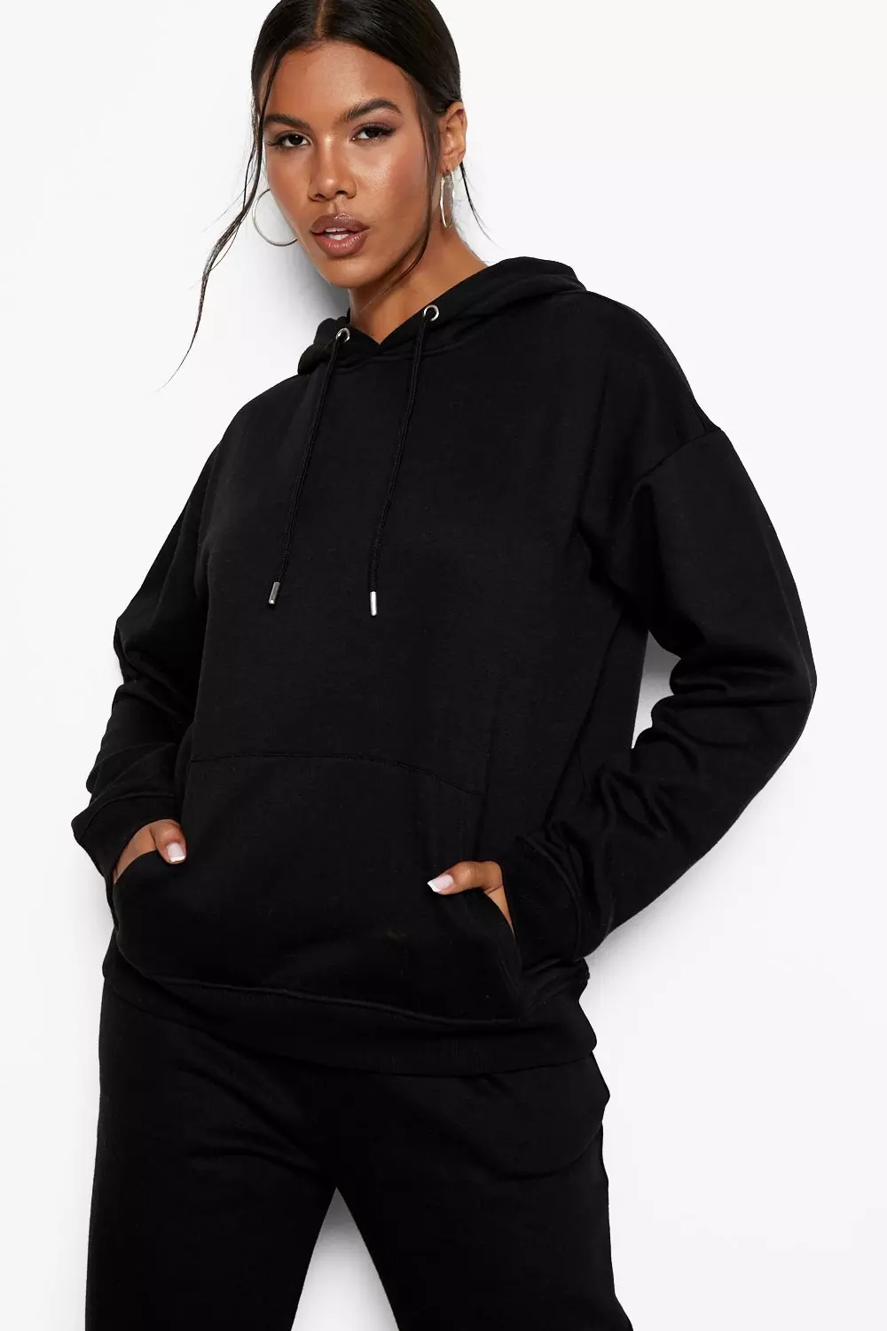 Black Regular Hooded Tracksuit alternative image