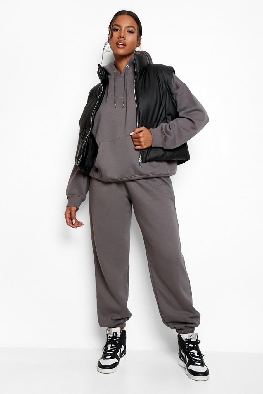 Charcoal Woman Oversize joggers  image number 1