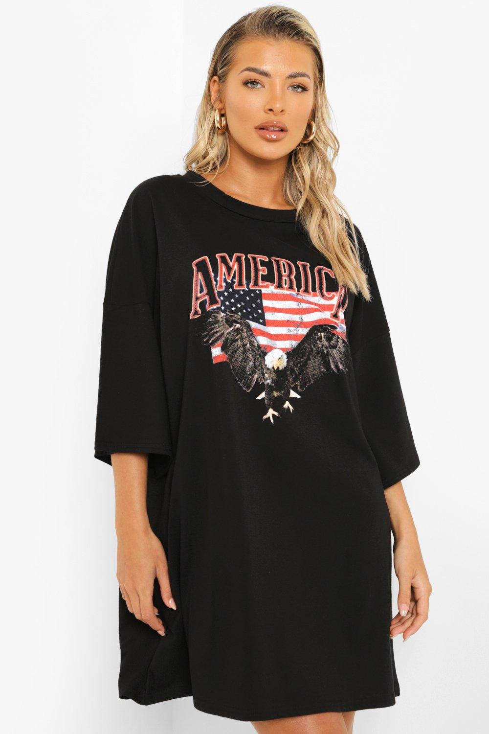 Robe t shirt american top