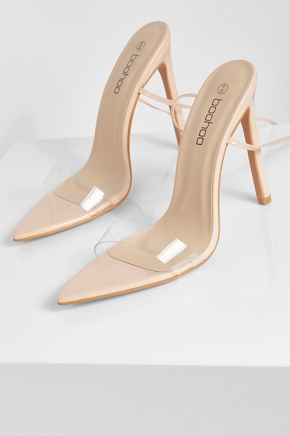 Boohoo clearance clear sandals