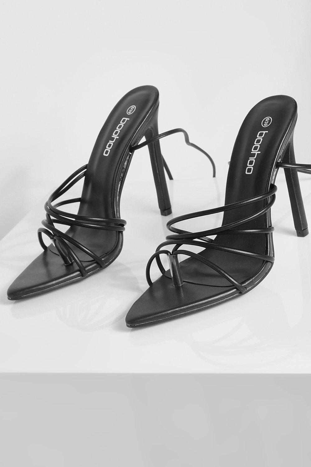 Boohoo discount strappy sandals