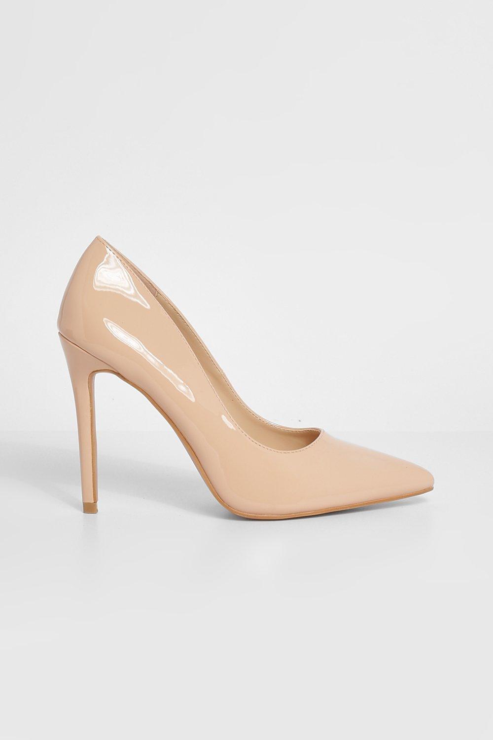 Zapatos de sal n con tac n de aguja boohoo