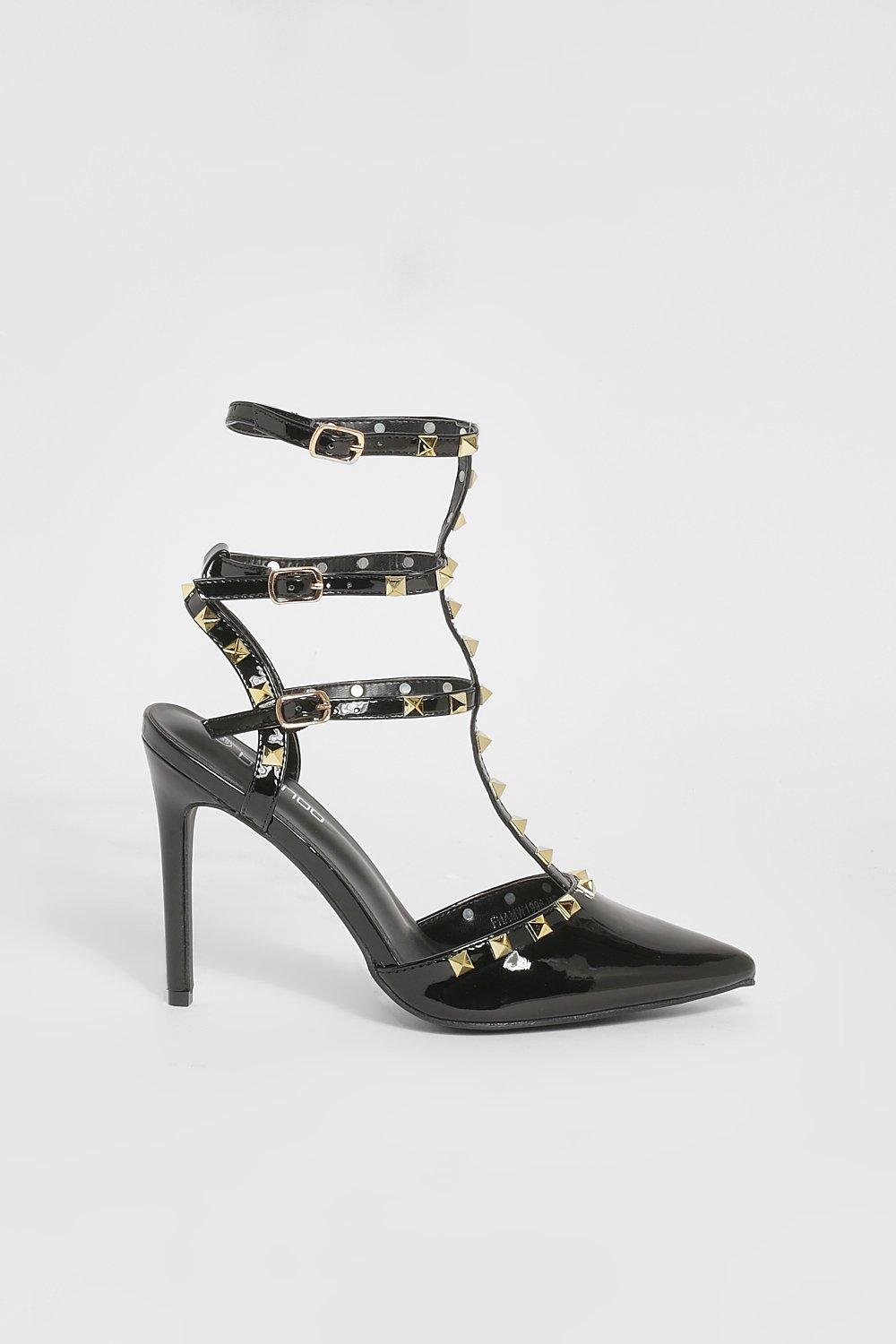 Studded court shoes online