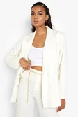 Tailored Double Breasted Oversized Blazer