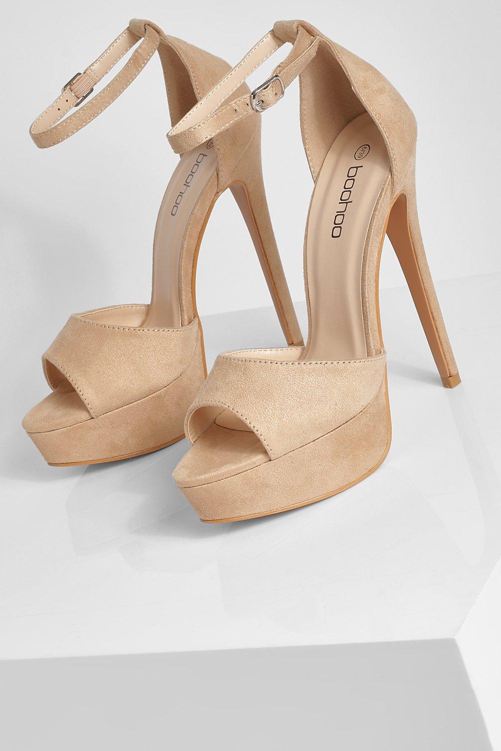 Boohoo platform heels best sale