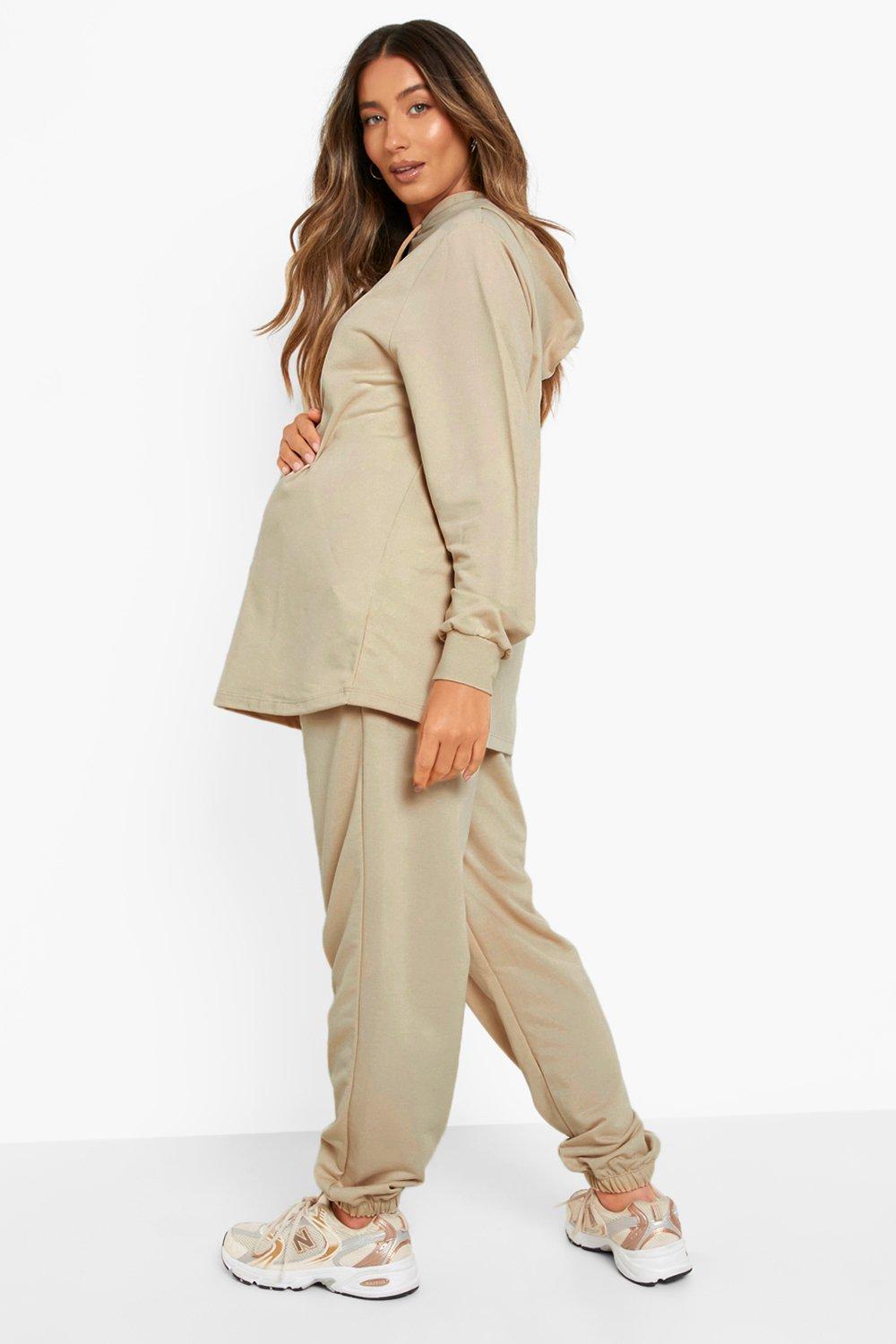 Maternity Hoodie Joggers Loungewear Set