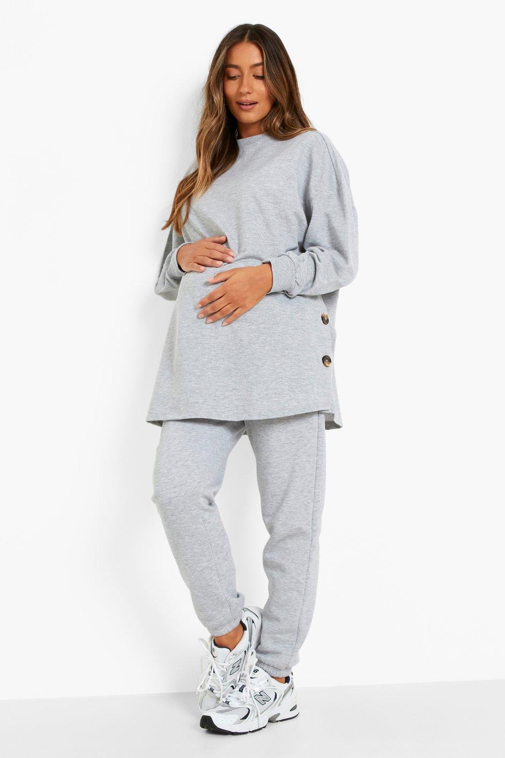 https://media.boohoo.com/i/boohoo/fzz24856_grey%20marl_xl_2/female-grey%20marl-maternity-side-button-nursing-sweatshirt