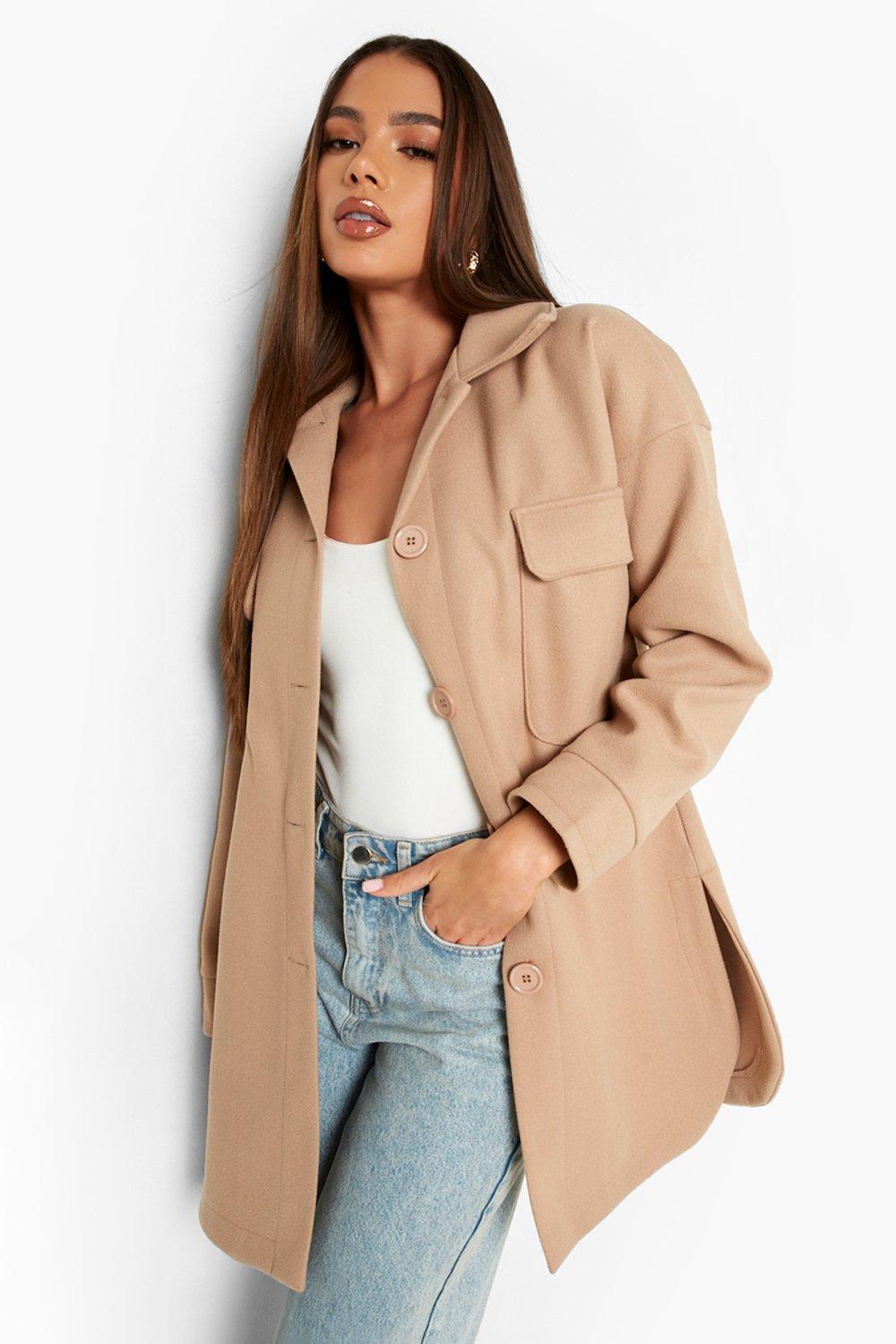 boohoo womens shacket