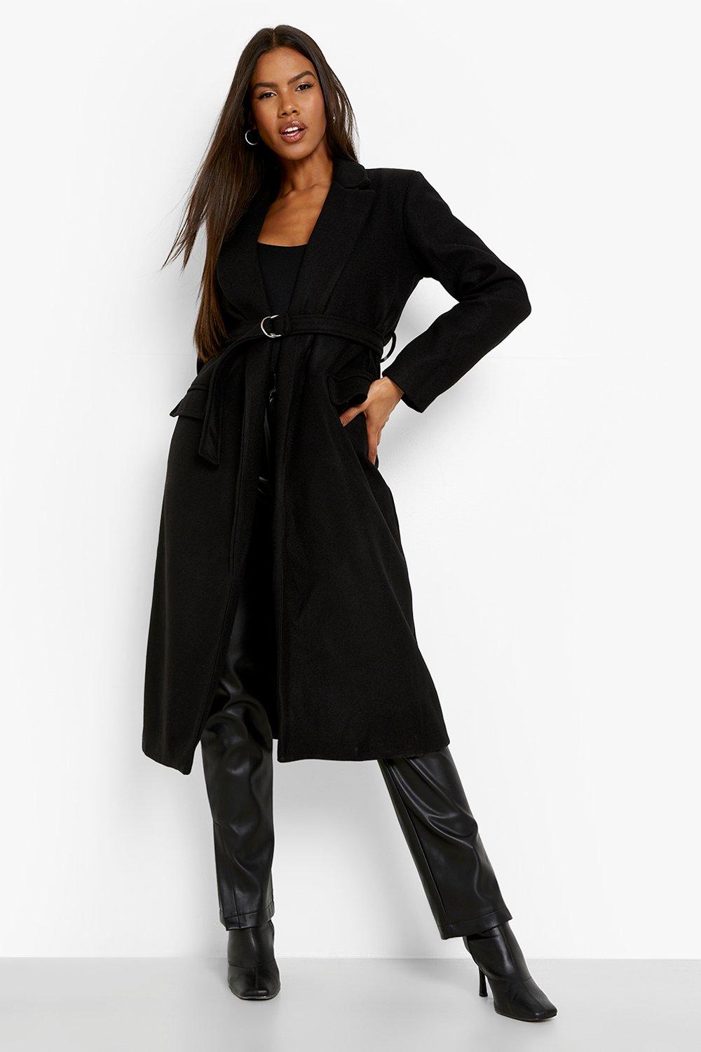 Boohoo 2025 wrap coat