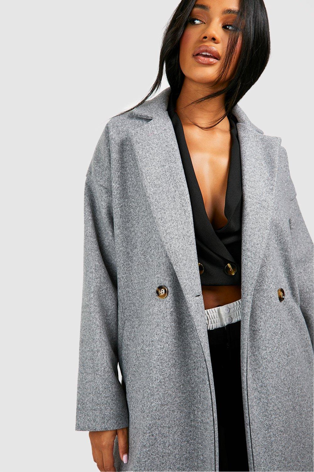 Jackets & Coats, Double Breasted Wool Coat