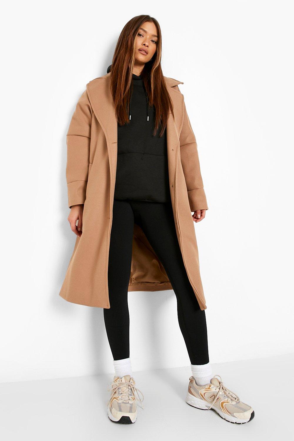 Manteau outlet laine oversize