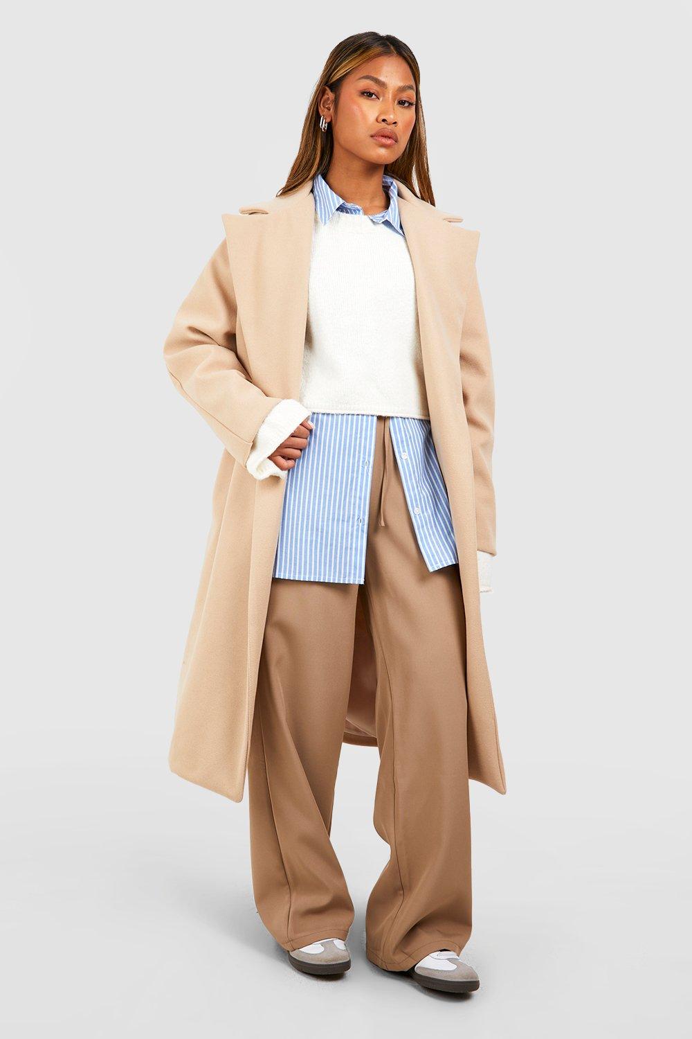 Boohoo shop oversized coat