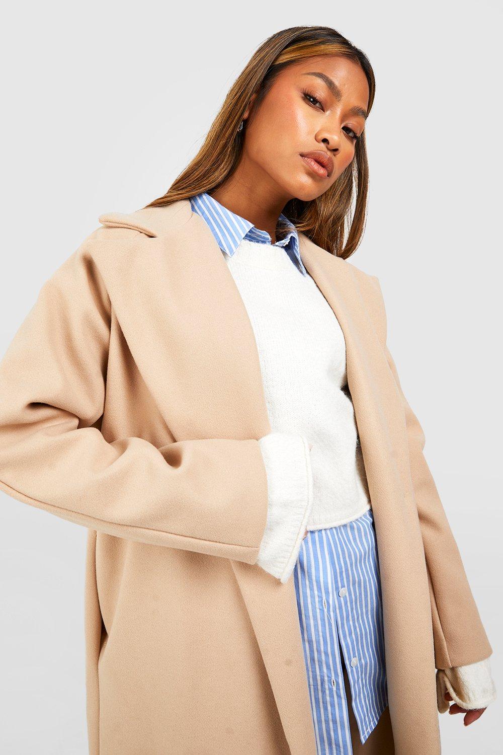 Boyfriend coat shop new look