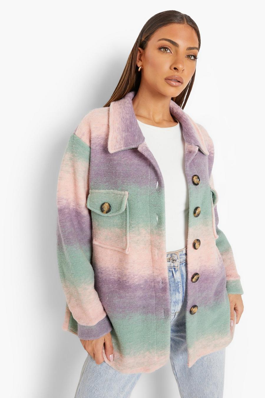 Multi Ombre Shacket image number 1