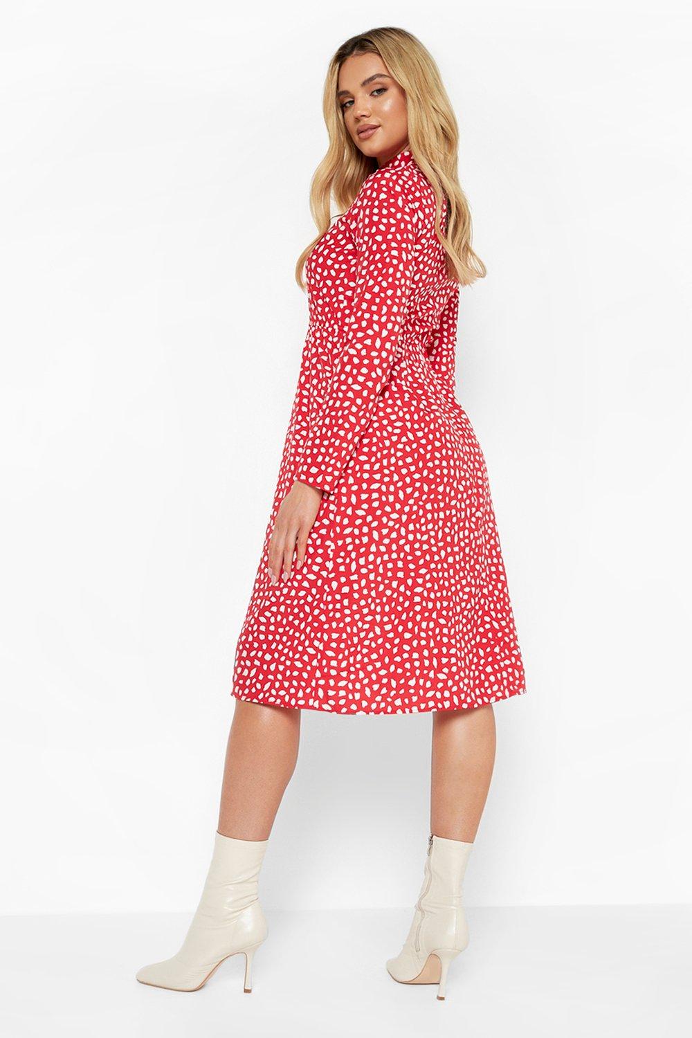 Boohoo on sale dalmatian dress