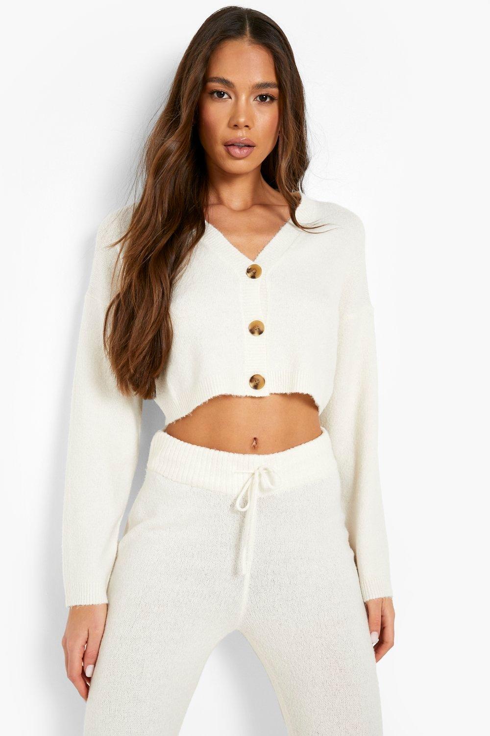 Boohoo hotsell cropped cardigan