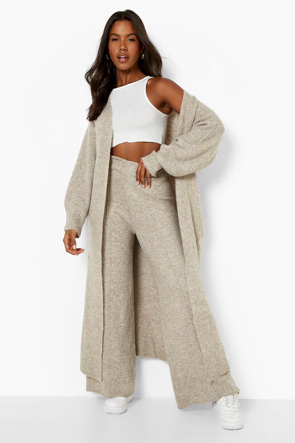 Recycled Premium Super Soft Knit Maxi Cardigan