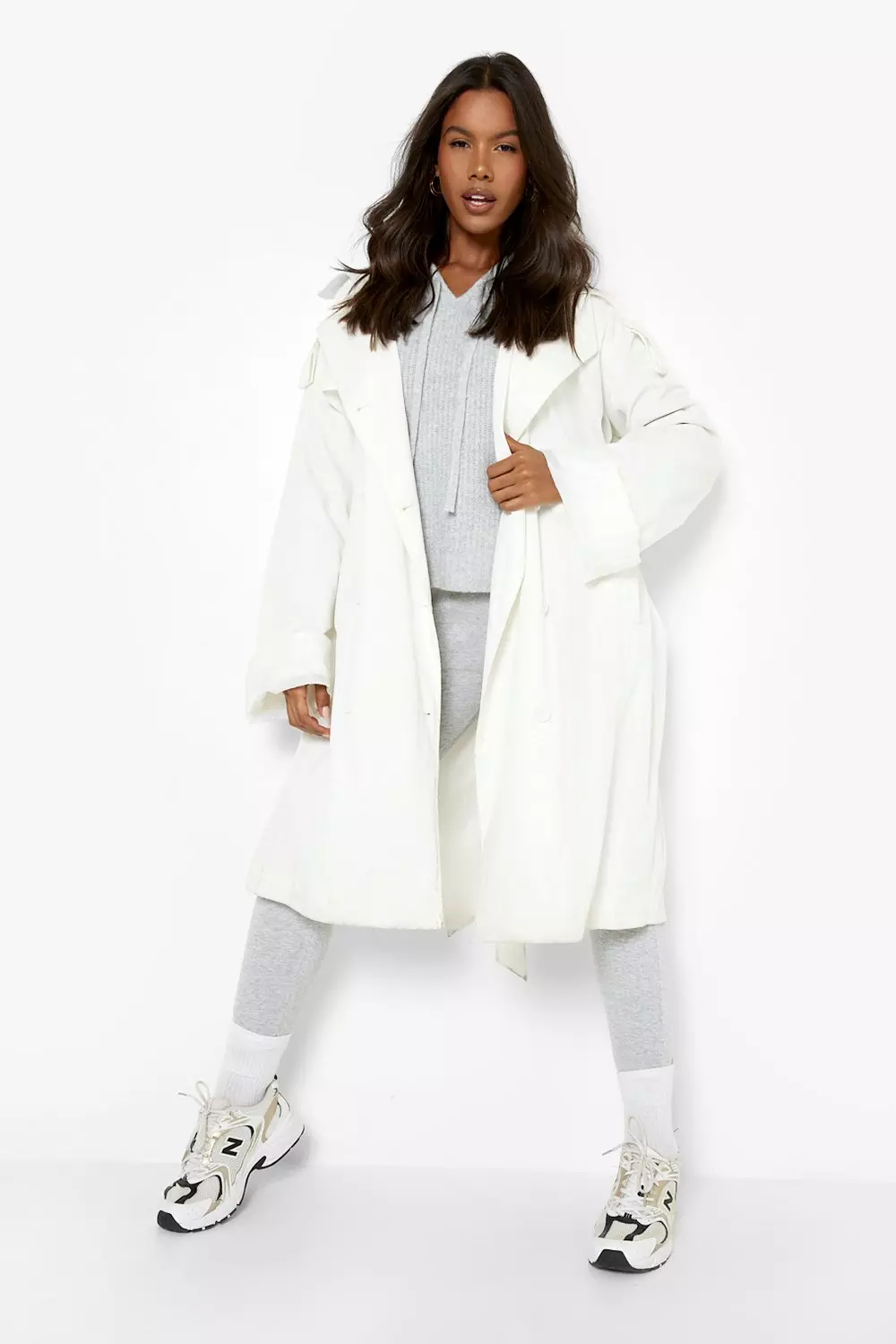 boohoo☆ブーフー オーバーサイズ プールオム クロス パーカー Boohoo ME