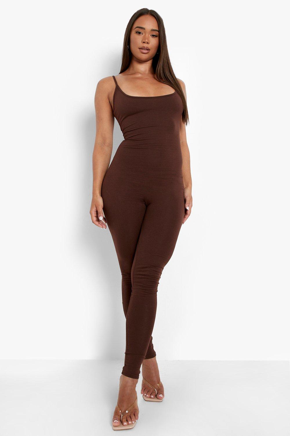 Boohoo store plunge jumpsuit