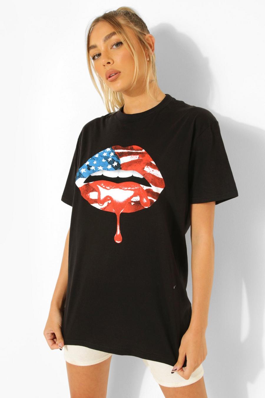 Black Lips Printed T-shirt image number 1