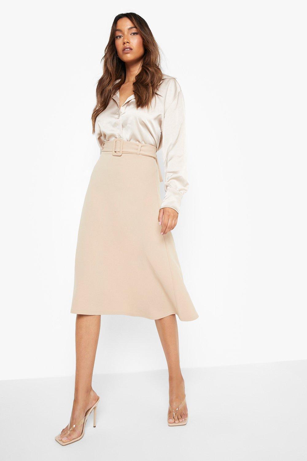 Midi clearance skater skirt