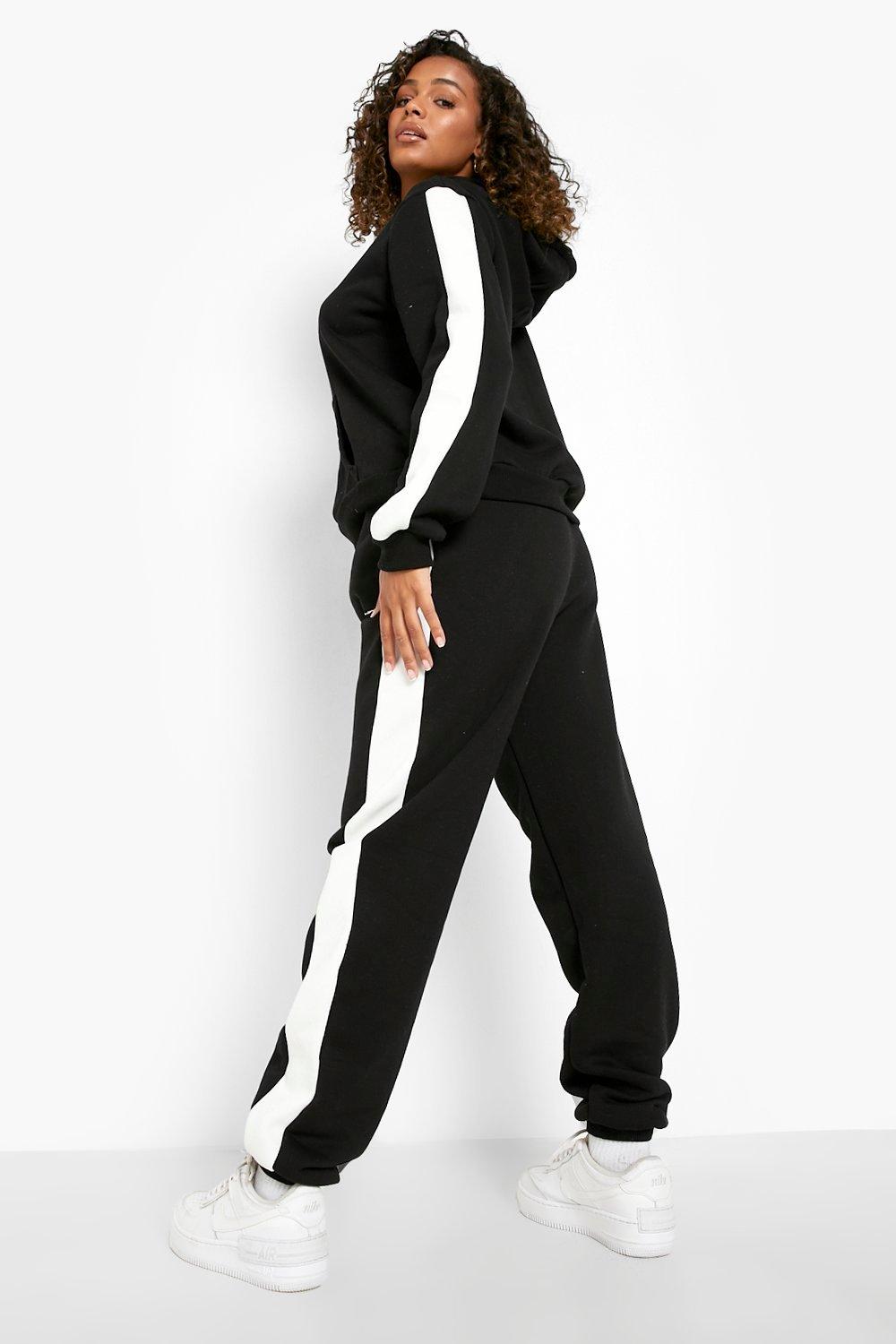 Colour block tracksuit womens sale