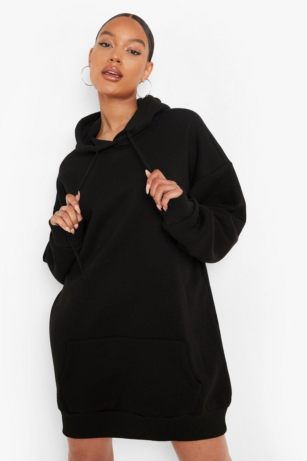 Boohoo sweatshirt dress on sale